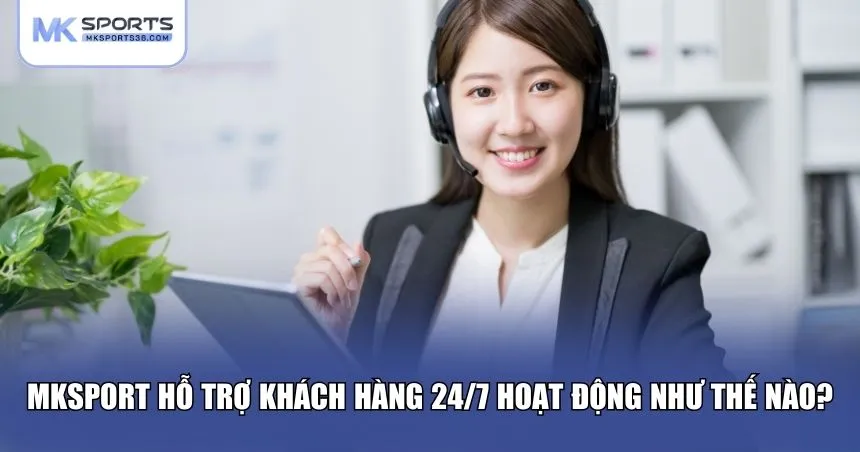 Những hình thức MKSPORT hỗ trợ khách hàng 24/7 tiêu biểu